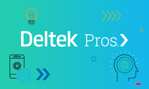 Deltek Pros Promo